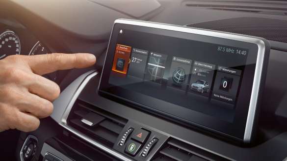 Berøringsfunksjon BMW 2-serie Active Tourer Berøringsfunksjon Control Display BMW 2-serie Active Tourer F45 2018 Kupé