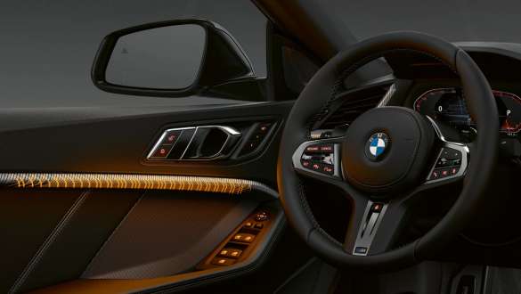 Belyste interiørlister BMW 2-serie Gran Coupé Interiørlister 'Illuminated Brooklyn' BMW 2-serie Gran Coupé F44 interiør