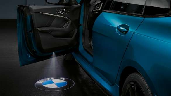 BMW LED-dørprojektorer BMW 2-serie Gran Coupé BMW LED-dørprojektorer BMW 2-serie Gran Coupé Snapper Rocks blå metallic F44 eksteriør