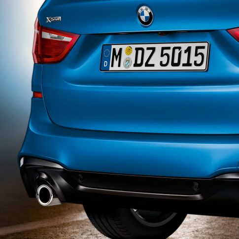 Hekkparti BMW 2-serie Gran Tourer Hekkparti BMW 2-serie Gran Tourer F46 Facelift 2018 Estoril blå metallic Næropptak hekk