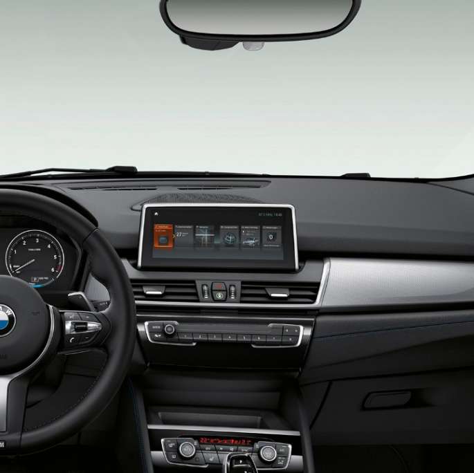 Førerplass BMW 2-serie Gran Tourer modell Advantage Førerplass BMW 2-serie Gran Tourer 218i modell Advantage F46 2018 Kupe