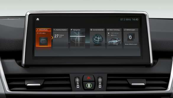 Berøringsfunksjon BMW 2-serie Gran Tourer Berøringsfunksjon Control Display BMW 2-serie Gran Tourer F46 2018 Kupé