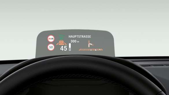 BMW Head-Up Display BMW 2-serie Gran Tourer BMW Head-Up Display BMW 2-serie Gran Tourer F46 2018 Kupé