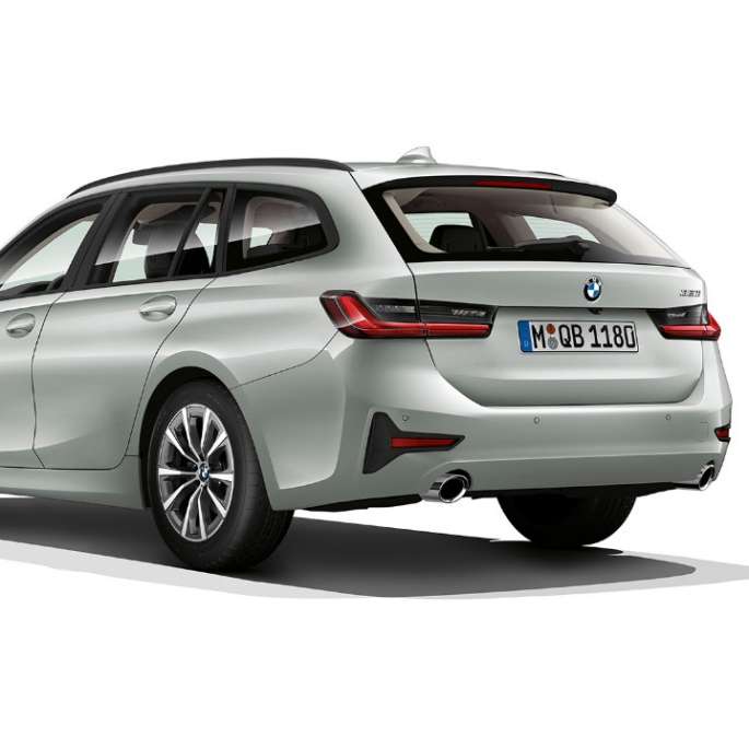 Modell Advantage sett på skrått bakfra BMW 3-serie Touring, modell Advantage sett på skrått bakfra