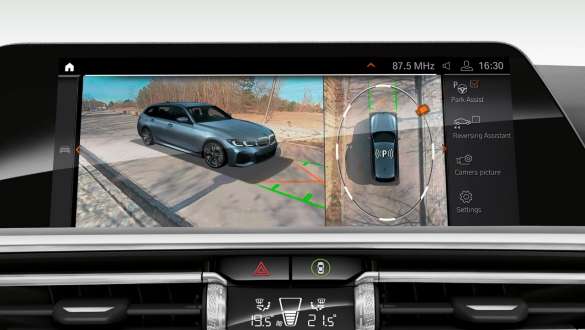 Parkeringsassistent Plus BMW 3-serie Touring, parkeringsassistent Plus