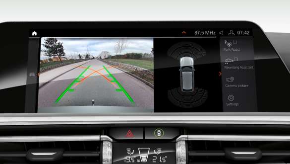 Ryggeassistent BMW 3-serie Touring, ryggeassistent