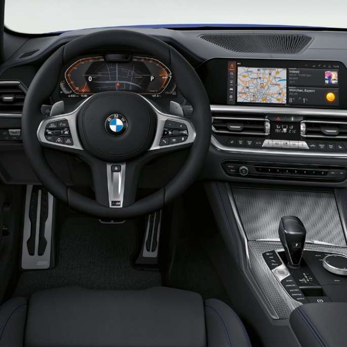 Setetrekk BMW 4-serie Coupé M Sportspakke G22 2020 Setetrekk i eksklusivt skinn BMW 4-serie Coupé G22 2020 M Sportspakke Innvendig kupé