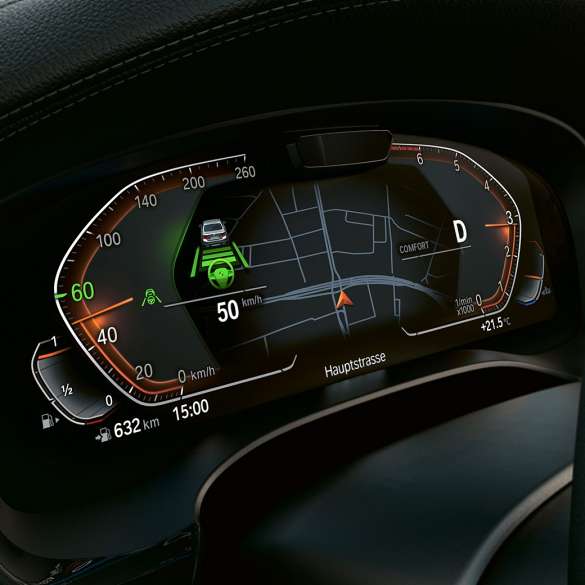 BMW Personal CoPilot BMW 5-serie Sedan G30 BMW Personal CoPilot BMW 5-serie Sedan G30 2020 Control Display kupé