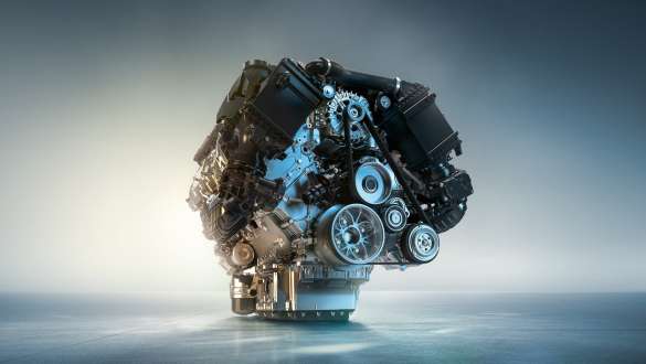 BMW -6-sylindret BMW TwinPower Turbo bensin-rekkemotor BMW 5-serie Sedan G30 BMW TwinPower Turbo 6-sylindret bensin-rekkemotor BMW 5-serie Sedan G30 Facelift 2020