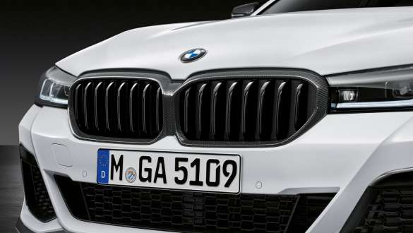 M Performance frontsplitter i karbonfiber BMW 5-serie Sedan G30 M Performance frontsplitter i karbonfiber BMW 5-serie Sedan G30