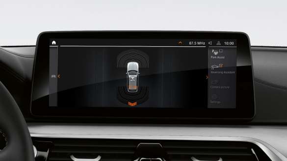 Ryggeassistent BMW 5-serie Touring G31 Ryggeassistent BMW 5-serie Touring G31 Facelift 2020 interiør førerplass