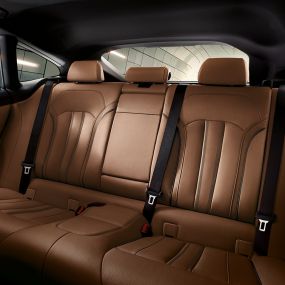 BMW 6-serie Gran Turismo G32 baksete BMW 6-serie Gran Turismo G32 2017 mineralhvit metallic baksete