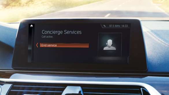 Concierge Service BMW 6-serie Gran Turismo G32 Concierge Service BMW 6-serie Gran Turismo G32 2017 interiør