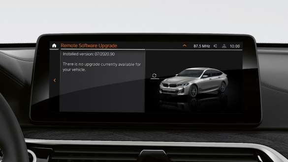 Remote Software Upgrade BMW 6-serie Gran Turismo G32 2020 Remote Software Upgrade BMW 6-serie Gran Turismo G32 2020 interiør