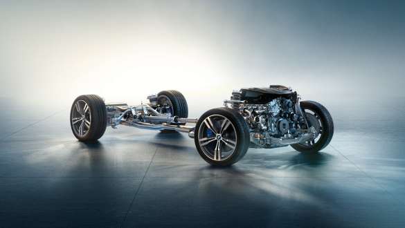 Executive Drive BMW 6-serie Gran Turismo G32 2020 Executive Drive BMW 6-serie Gran Turismo G32 2020 chassis sett skrått forfra