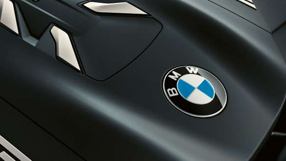 4-sylindret BMW TwinPower Turbo bensinmotor BMW 7-serie Sedan: Nærbilde av 4-sylindret BMW TwinPower Turbo bensinmotor