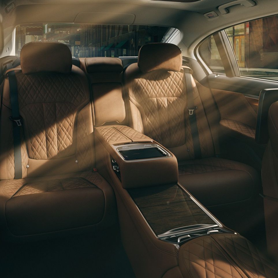 Experience-moduser i BMW 7-serie Sedan Experience-moduser: komfortabel innvendig design i BMW 7-serie Sedan