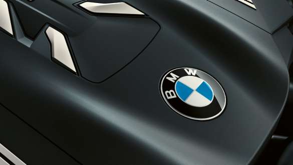 4-sylindret BMW TwinPower Turbo bensinmotor BMW 7-serie Sedan: Nærbilde av BMW TwinPower Turbo 4-sylindret bensinmotor