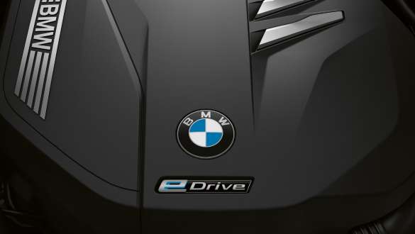 Elmotoren til BMW 7-serie Sedan BMW 7-serie Sedan: Nærbilde av elmotoren