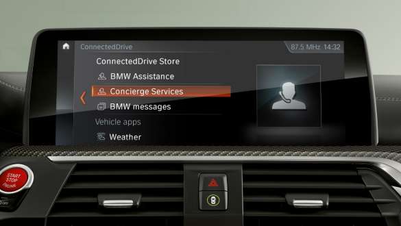 Send to car BMW Connected App Send to Car i BMW Connected-appen på smarttelefonen