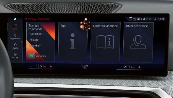 BMW Intelligent Personal Assistant BMW M240i xDrive Coupé G42 2021 BMW M240i xDrive Coupé G42 2021 BMW med Intelligent Personal Assistant