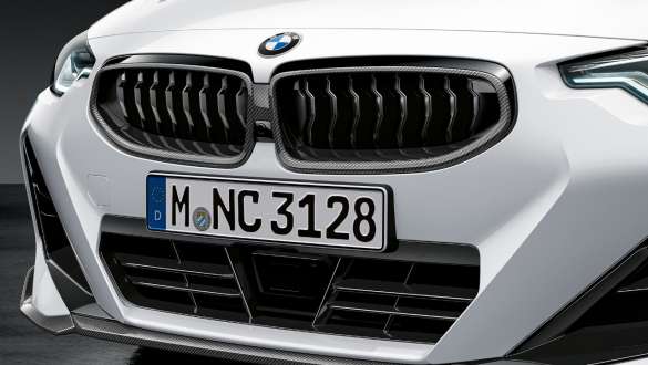 M Performance frontgrill i karbonfiber BMW 2-serie Coupé G42 2021 M Performance frontgrill i karbonfiber BMW 2-serie Coupé G42 2021
