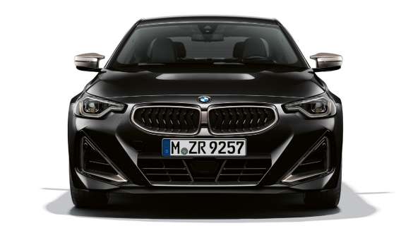 Frontdesign BMW M240i xDrive Coupé G42 2021 BMW M240i xDrive Coupé G42 2021 safirsort metallic frontdesign