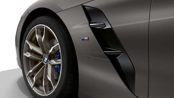 Air breather BMW Z4 M40i G29 Air breather BMW Z4 M40i G29 2019 BMW Individual frostgrå metallic, næropptak