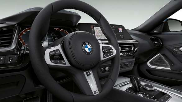 Ratt BMW Z4 M40i Roadster G29 Variabel sportsstyring BMW Z4 G29 2019 Ratt cockpit