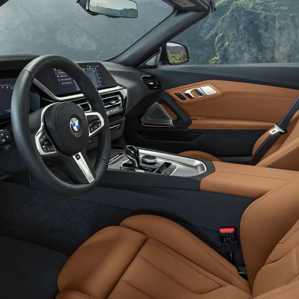 Kupé BMW Z4 M40i G29 Ratt BMW Z4 Roadster M40i G29 2019, innvendig kupé