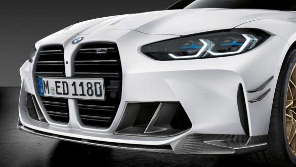 M Performance frontkomponent i karbon BMW M3 Sedan G80 2020 BMW M3 Sedan G80 2020 M Performance frontkomponent i karbon Næropptak