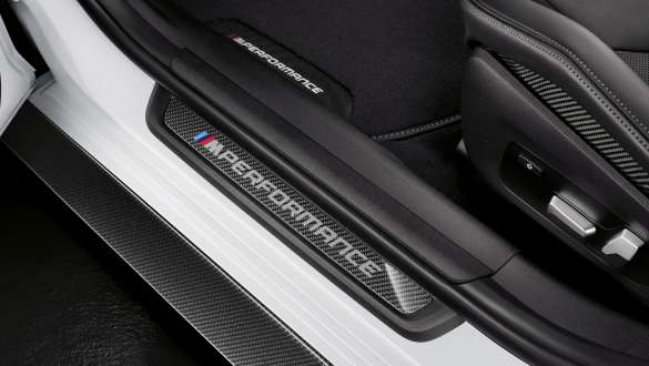 M Performance innstigningslister i karbon BMW M3 Sedan G80 2020 BMW M3 Sedan G80 2020 M Performance innstigningslister i karbonfiber Næropptak