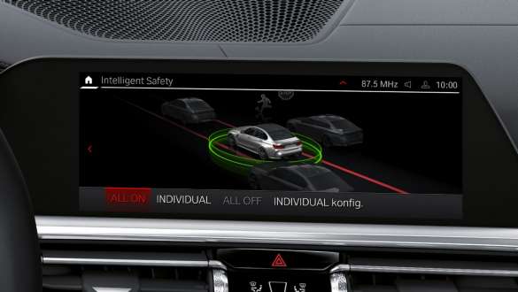 Driving Assistant Professional BMW M3 Sedan-modeller G80 G20 BMW M3 Sedan-modeller G80 G20 Driving Assistant Professional Control Display Interiør