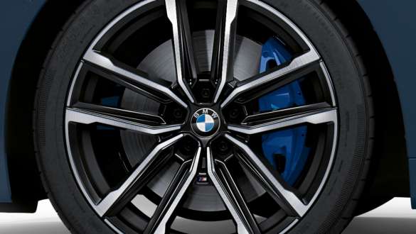 M Sportsbremser BMW M440i xDrive Coupé G22 2020 BMW M440i xDrive Coupé G22 2020 M sportsbremser detalj lettmetallfelger
