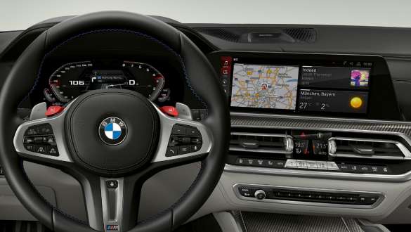 M-spesifikt kombiinstrument BMW X5 M Competition F95 M-spesifikt kombiinstrument BMW X5 M Competition F95 2020 SUV cockpit
