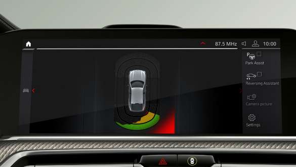 BMW X6 M-modeller med Parking Assistant Plus F96 Parkering Assistant Plus BMW X6 M-modeller F96 2020 SUV kupé