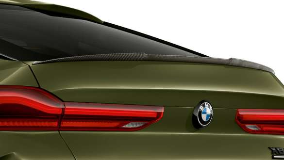 M Carbon hekkspoiler til BMW X6 M Competition F96 M Carbon hekkspoiler BMW X6 M Competition F96 2020 SUV BMW Individual spesiallakkering Urban grønn eksteriør
