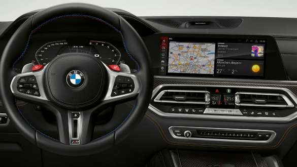 M-spesifikt kombiinstrument i BMW X6 M Competition F96 M-spesifikt kombiinstrument BMW X6 M Competition F96 2020 SUV Cockpit