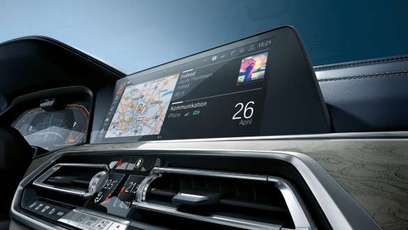 BMW X7 M-modell med BMW Live Cockpit Professional G07 2019 BMW X7 M-modell med BMW Live Cockpit Professional G07 2019