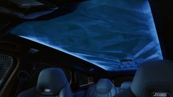 BMW XM G09 Belyst innertak BMW XM G09 Interiør belyst innertak