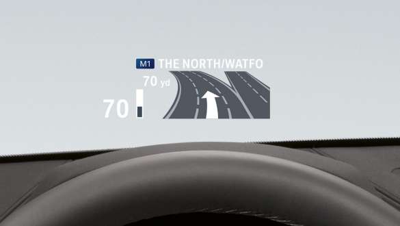 Head-Up Display BMW X2 F39 Head-Up Display BMW X2 2018 F39 Interiør instrumentpanel