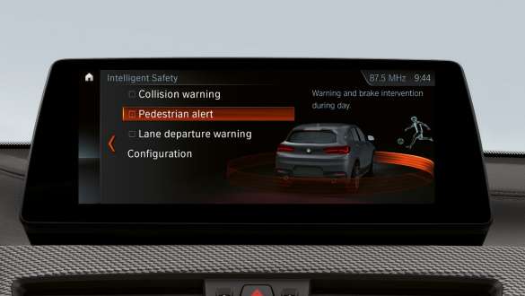 Driving Assistant Plus BMW X2 F39 Driving Assistant Plus BMW X2 2018 F39 Interiør instrumentpanel