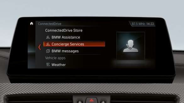 Concierge Service BMW X2 F39 Concierge Services BMW X2 2018 F39 Interiør