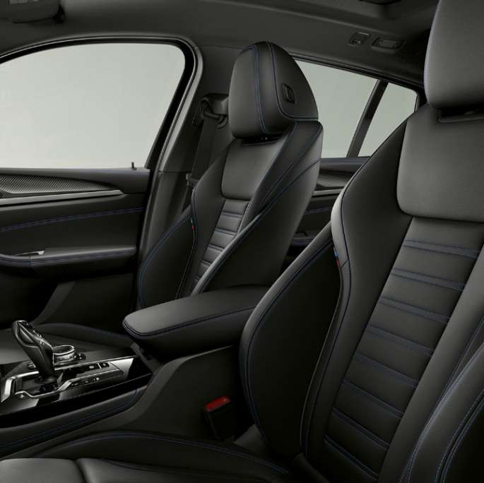 Setetrekk BMW X4 Modell M Sport Setetrekk BMW X4 xDrive30i Modell M Sport G02 2018 Interiør