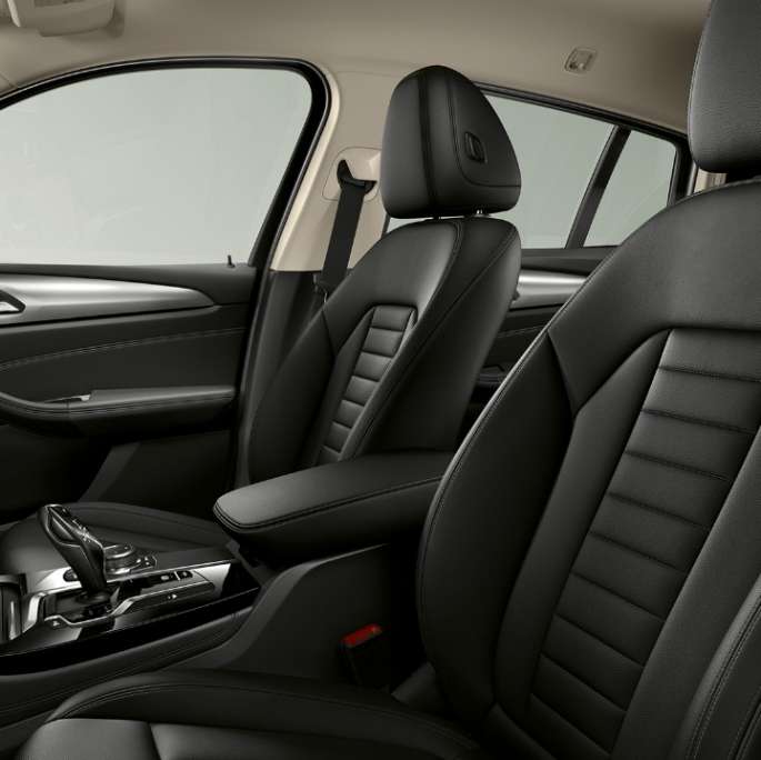 Setetrekk BMW X4 Modell Advantage Setetrekk BMW X4 xDrive20d Modell Advantage G02 2018 Interiør