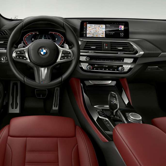 Cockpit xDrive30i BMW X4 Modell M Sport X Cockpit xDrive30i BMW X4 Modell M Sport X G02 2018 Interiør