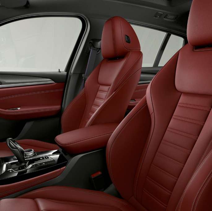 Setetrekk BMW X4 Modell M Sport X Setetrekk BMW X4 xDrive30i Modell M Sport X G02 2018 Interiør