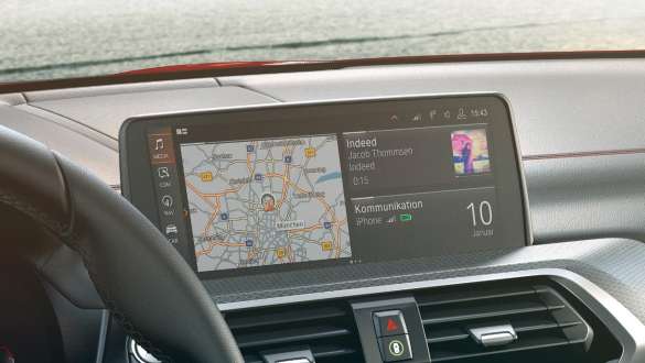 Intuitivt betjeningskonsept BMW X4 Intuitivt betjeningskonsept BMW X4 G02 2018 kontrolldisplay