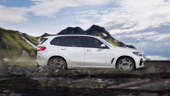 Offroad-Modus xRocks BMW X5 Offroad-modus xRocks BMW X5 G05 2018 Mineralhvit metallic sett fra siden
