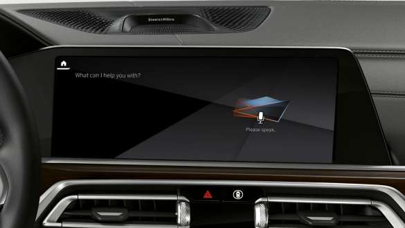 BMW Intelligent Personal Assistant BMW Intelligent personlig assistent BMW X5 G05 2018 Cockpit